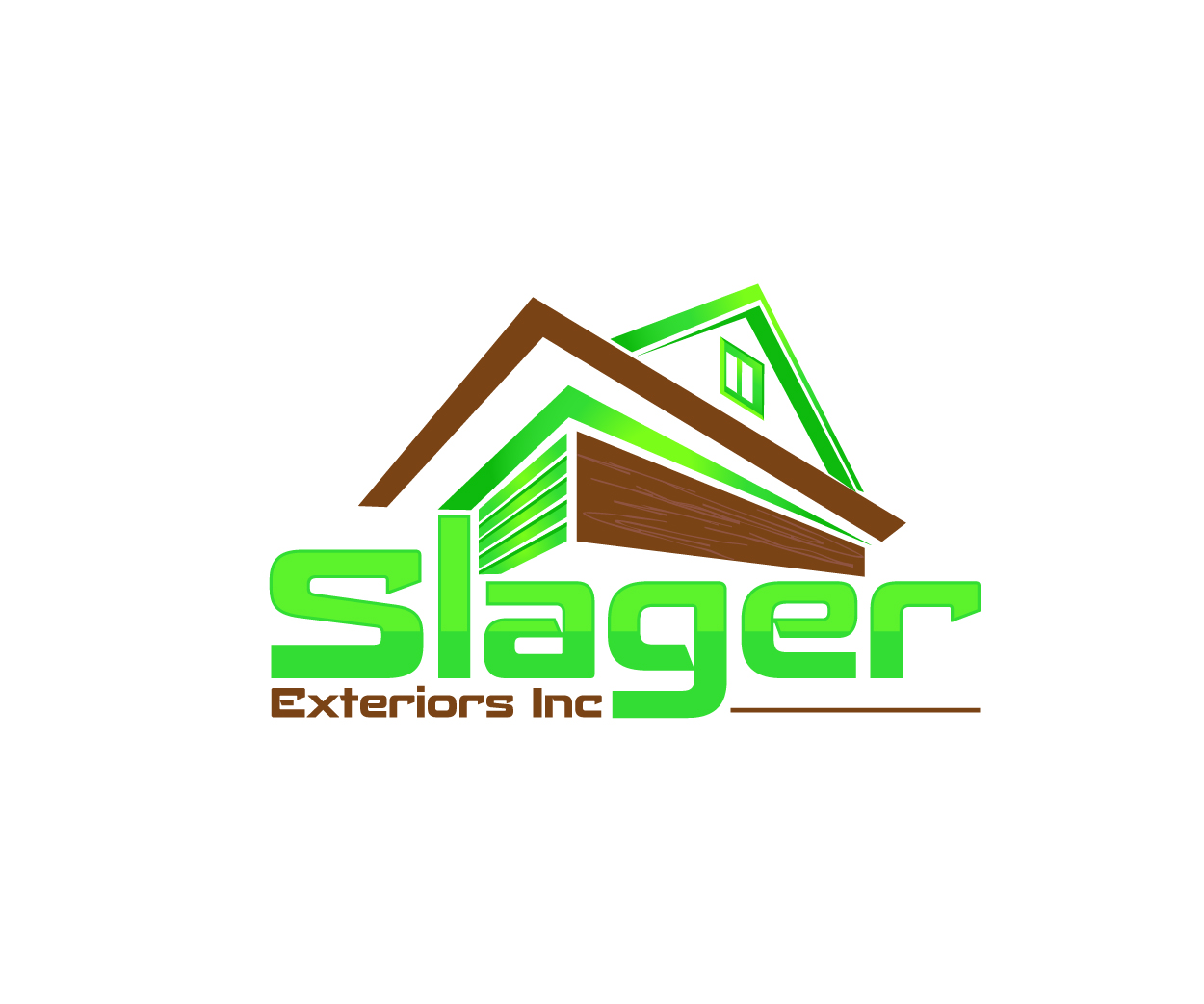 Logo Design by Soul Light for Slager Exteriors Inc  | Design #18659803
