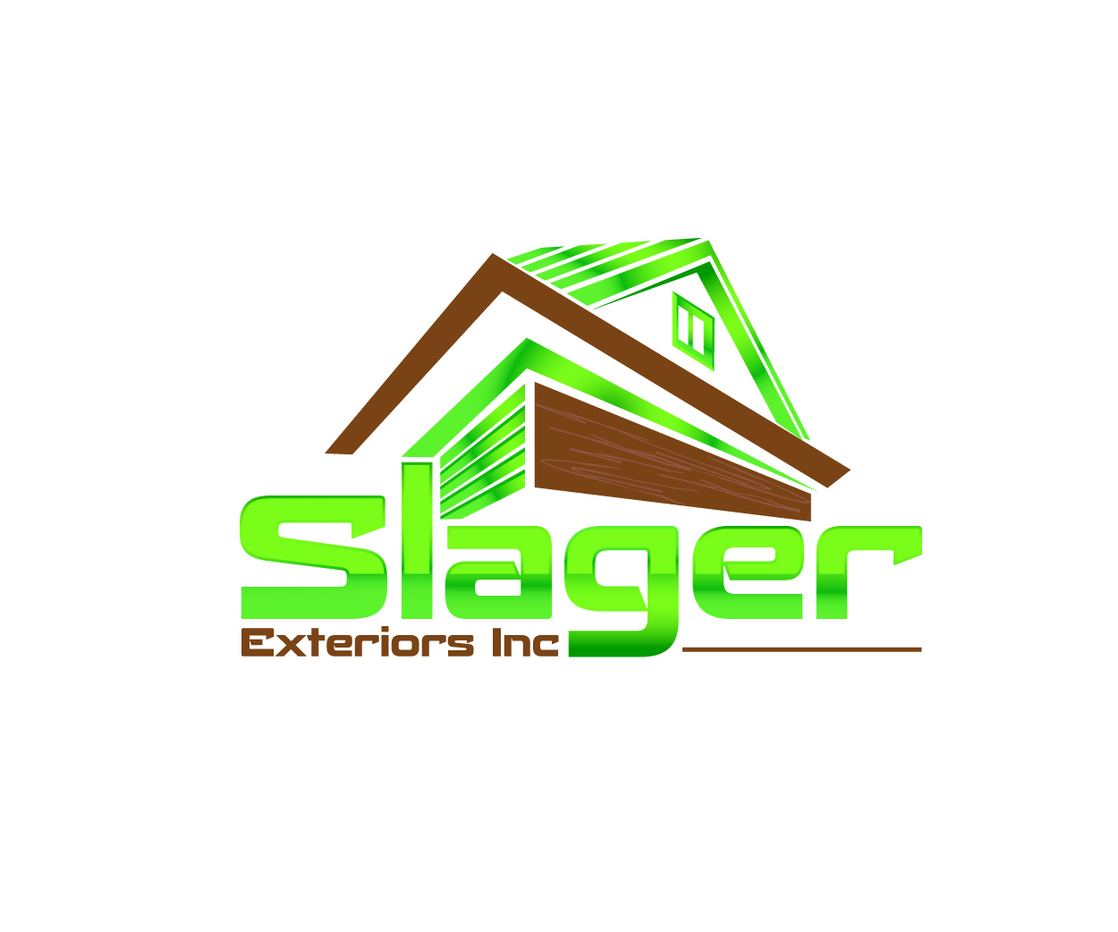 Logo Design by Soul Light for Slager Exteriors Inc  | Design #18659805
