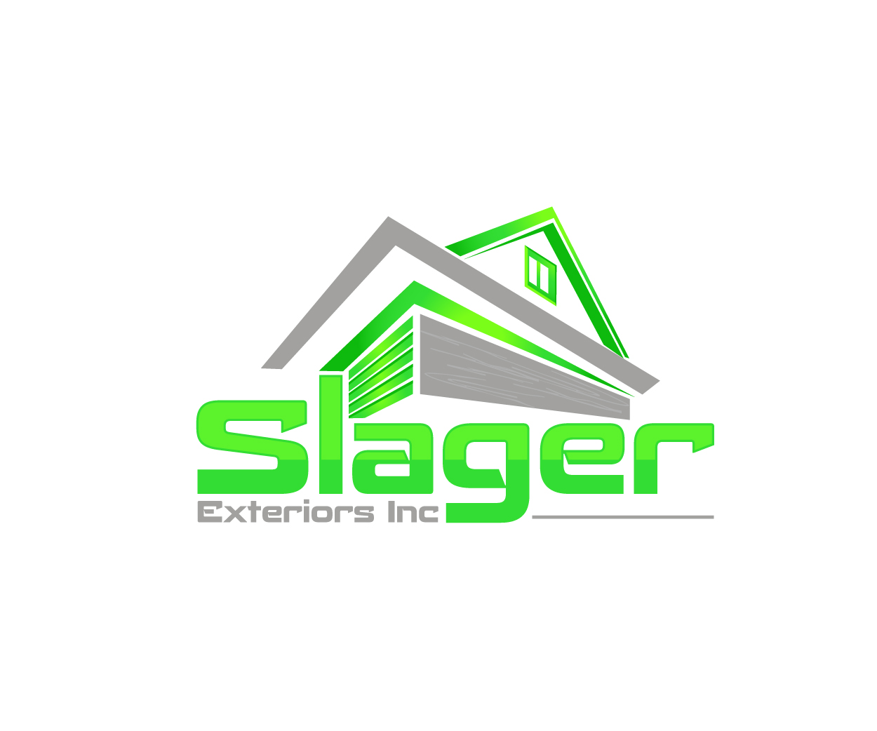 Logo-Design von Soul Light für Slager Exteriors Inc  | Design #18663474