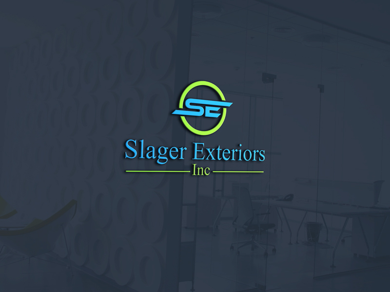 Logo Design by Trisha Akter for Slager Exteriors Inc  | Design #18596487