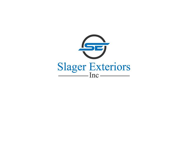 Logo Design by Trisha Akter for Slager Exteriors Inc  | Design #18596488