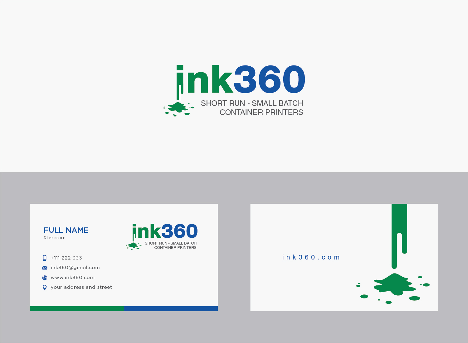 Logo-Design von Muhammad Imran 3 für ink360 | Design #18561796