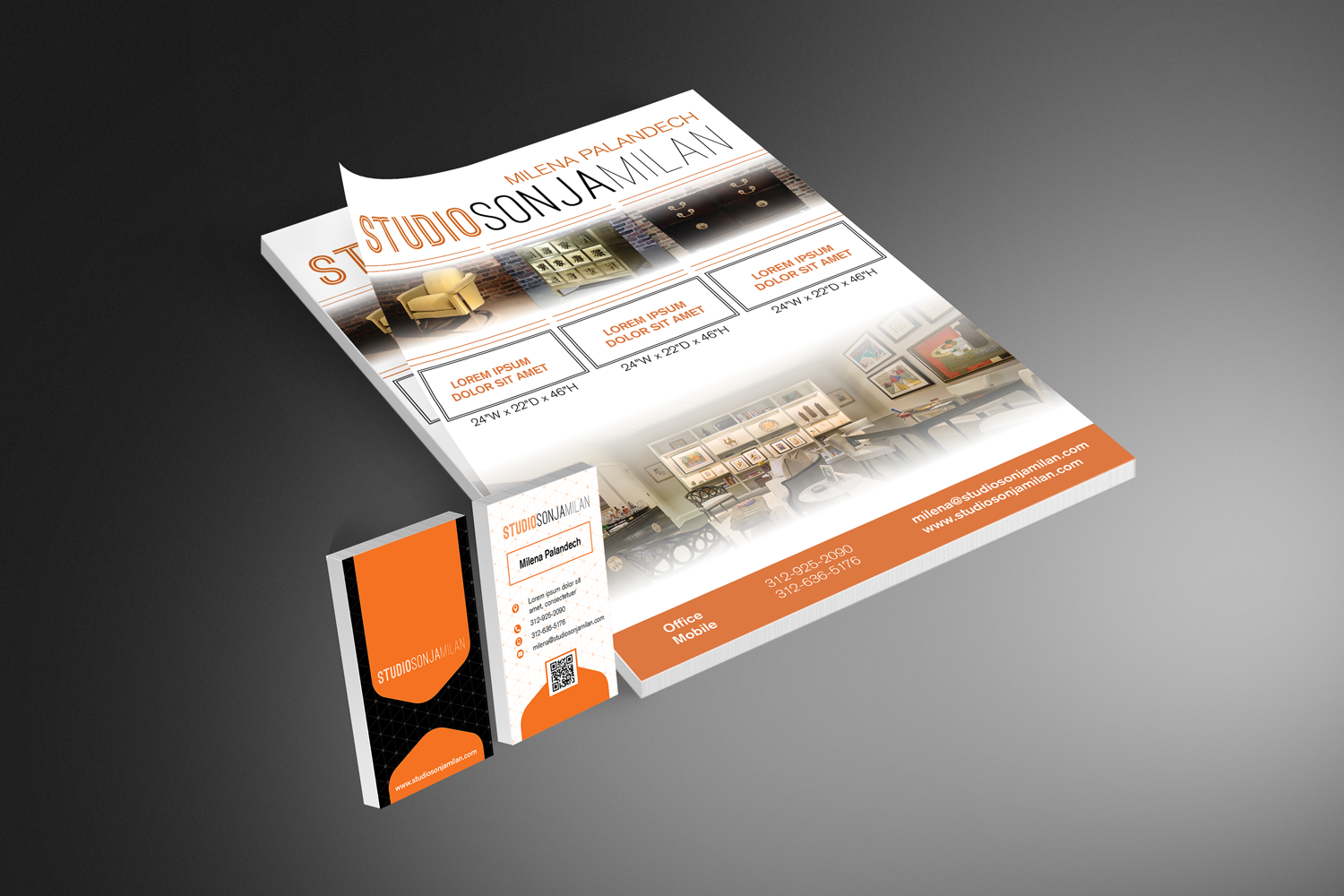 Flyer Design by designgreen for StudioSonjaMilan | Design #18581675