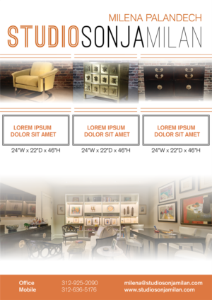 Flyer Design by designgreen for StudioSonjaMilan | Design: #18581676