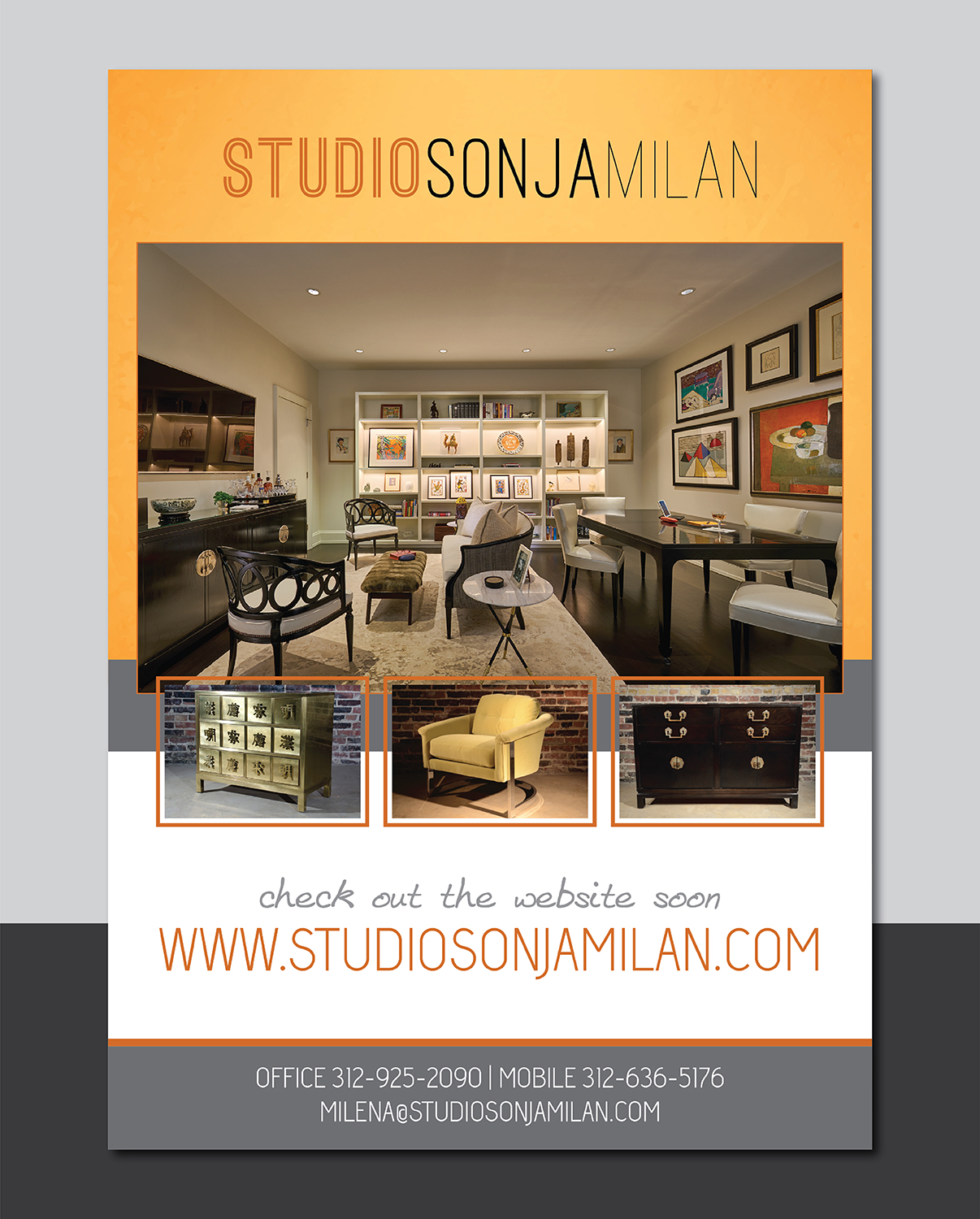 Design de Flyer par Deziners Zone pour StudioSonjaMilan | Design #18573610