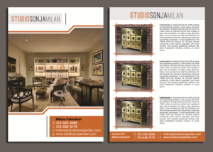 Flyer-Design von ecorokerz für StudioSonjaMilan | Design #18572063
