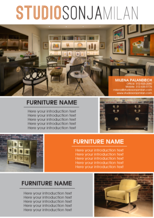 Flyer-Design von AntonioTruong für StudioSonjaMilan | Design #18600080