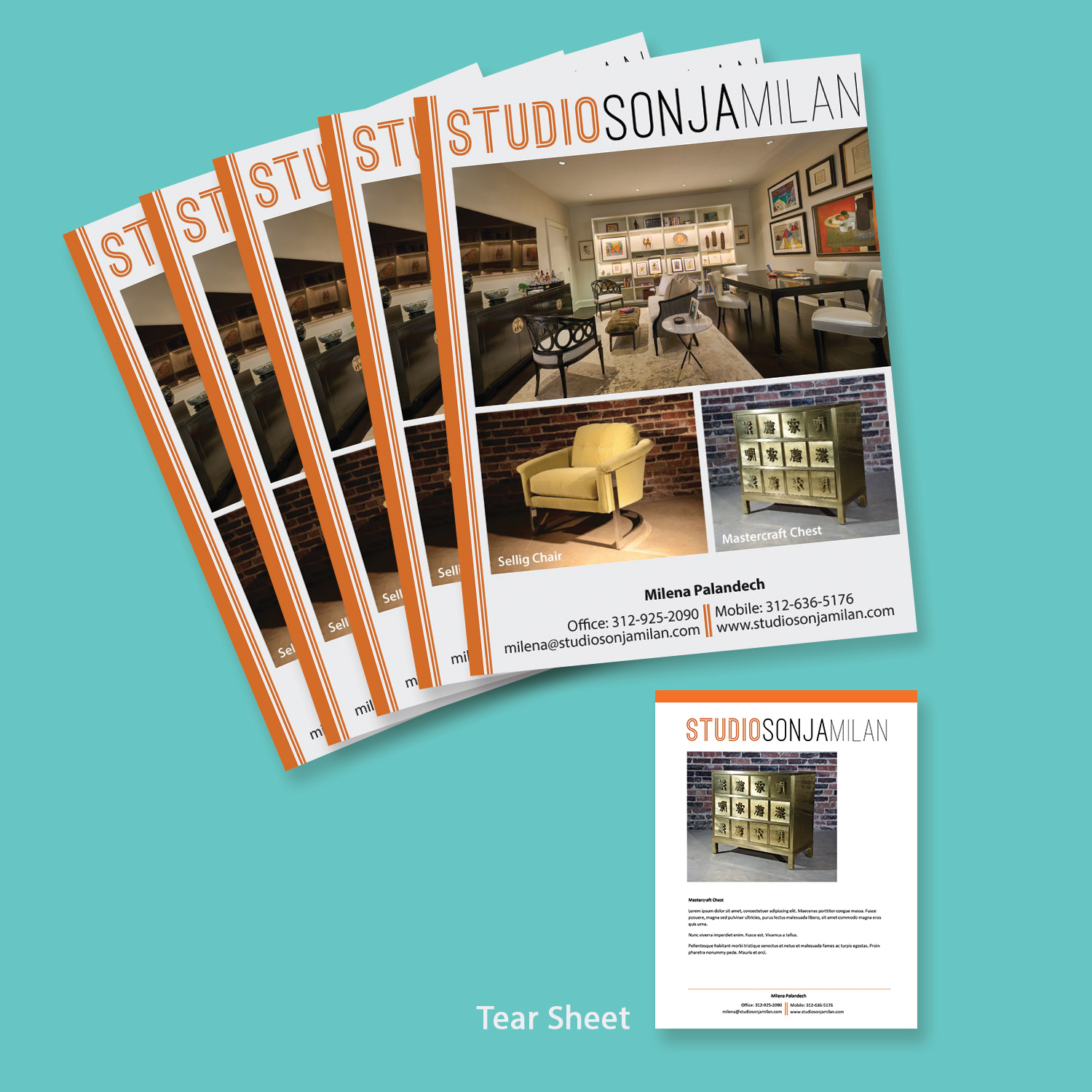 Flyer Design by shritaa1 for StudioSonjaMilan | Design #18590427
