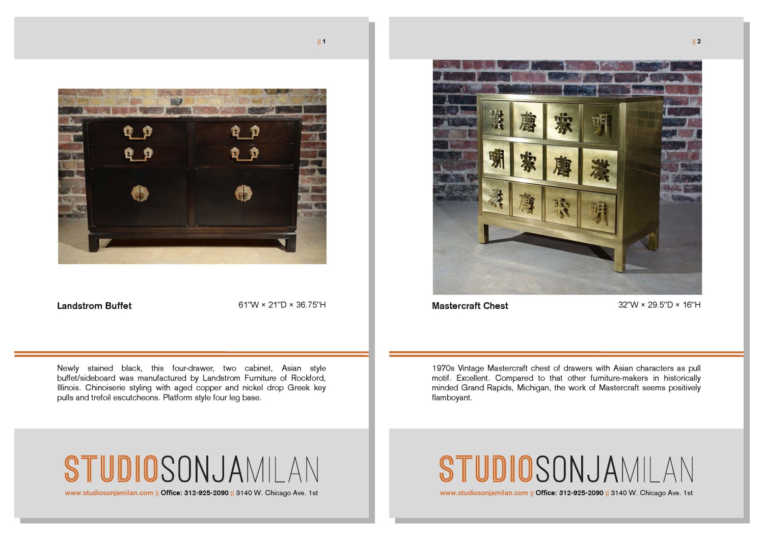 Design de Flyer par bojboga pour StudioSonjaMilan | Design #18621509