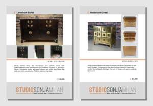 Flyer Design by bojboga for StudioSonjaMilan | Design: #18650795