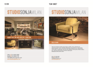Flyer-Design von CW92 für StudioSonjaMilan | Design #18603788