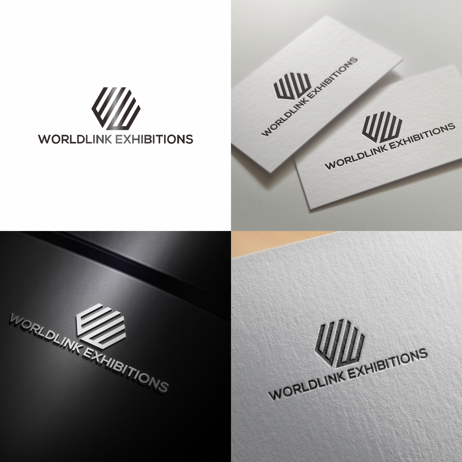 Logo Design by cihuuuuuu 2 for Worldlink Exhibitions | Design #18618770