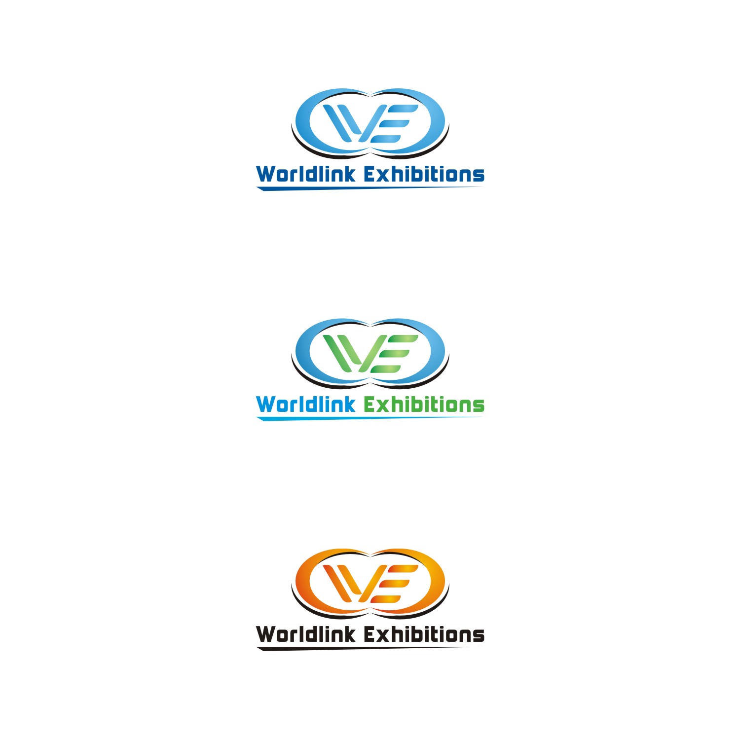 Logo Design by Sae Doank for Worldlink Exhibitions | Design #18704075