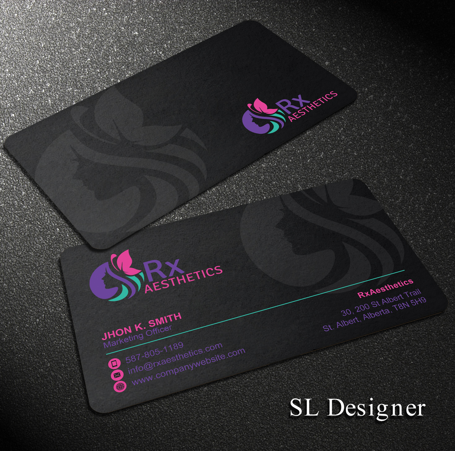 Business Card Design by SL Designer for this project | Design #18566015