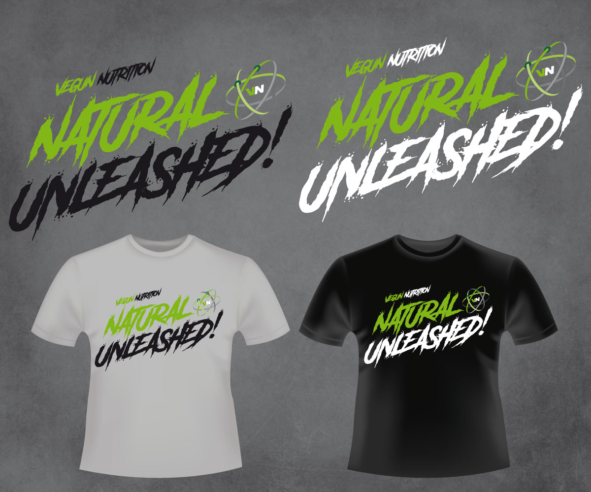 T-shirt Design by SpaGGy for Vegun Nutrition | Design #18648567