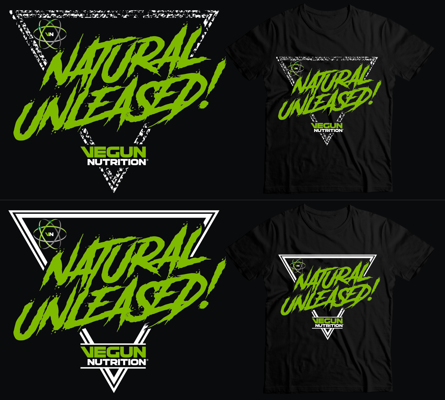 Design de T-shirt par Den Bagus pour Vegun Nutrition | Design #18578263