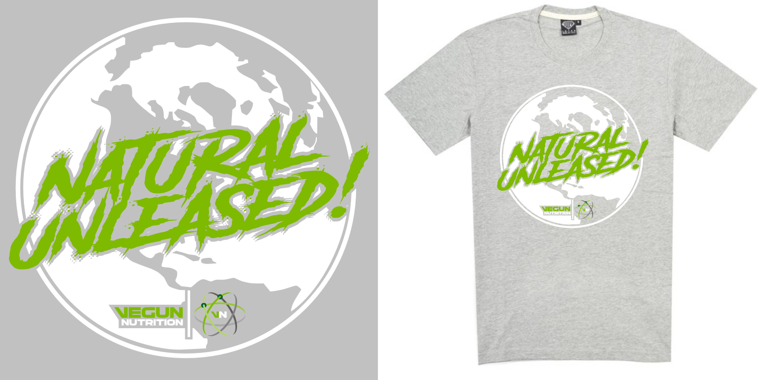 T-shirt Design by Den Bagus for Vegun Nutrition | Design #18601484