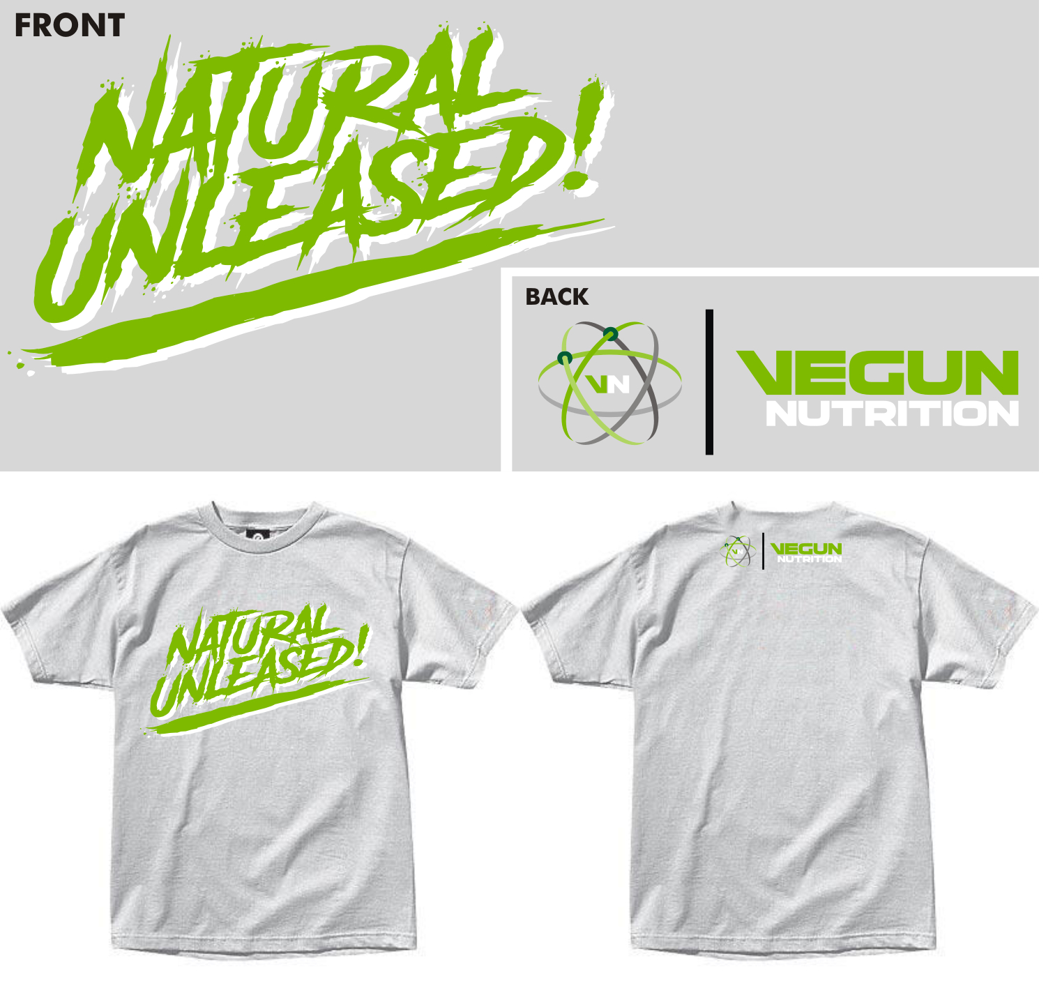 T-Shirt-Design von Den Bagus für Vegun Nutrition | Design #18601794