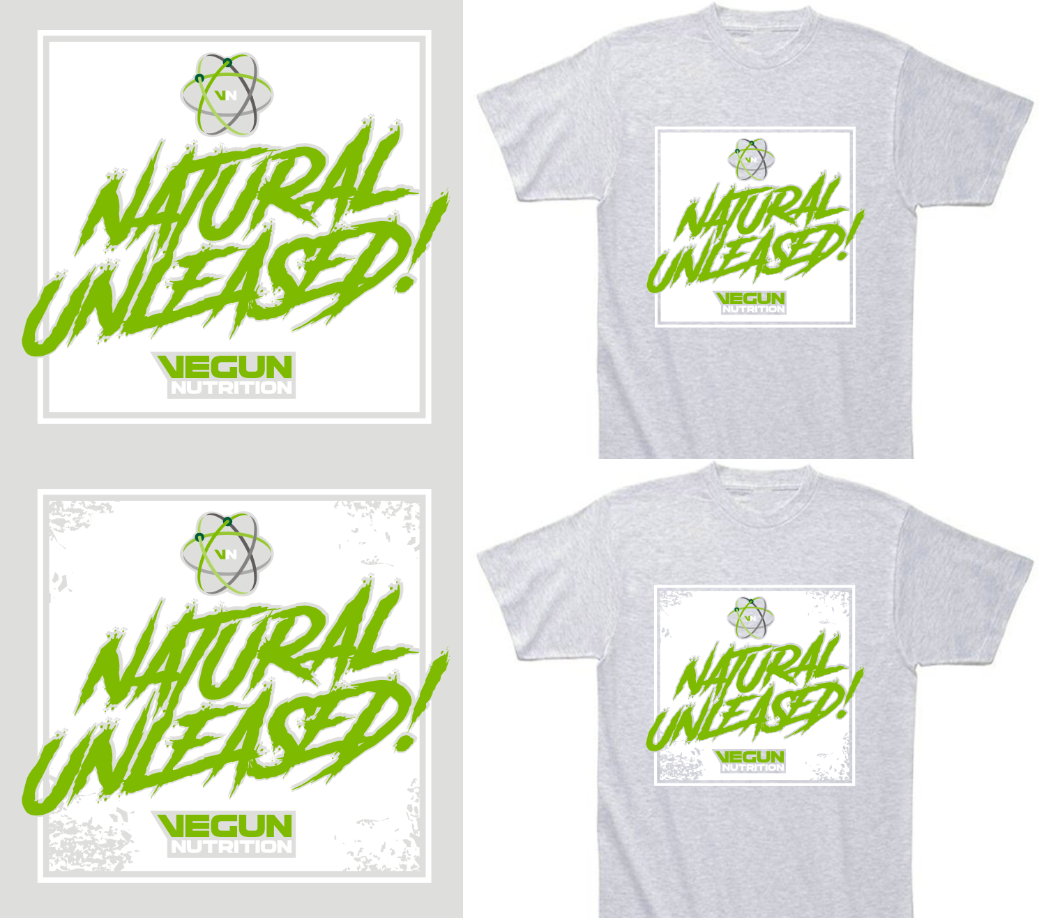T-shirt Design by Den Bagus for Vegun Nutrition | Design #18611468