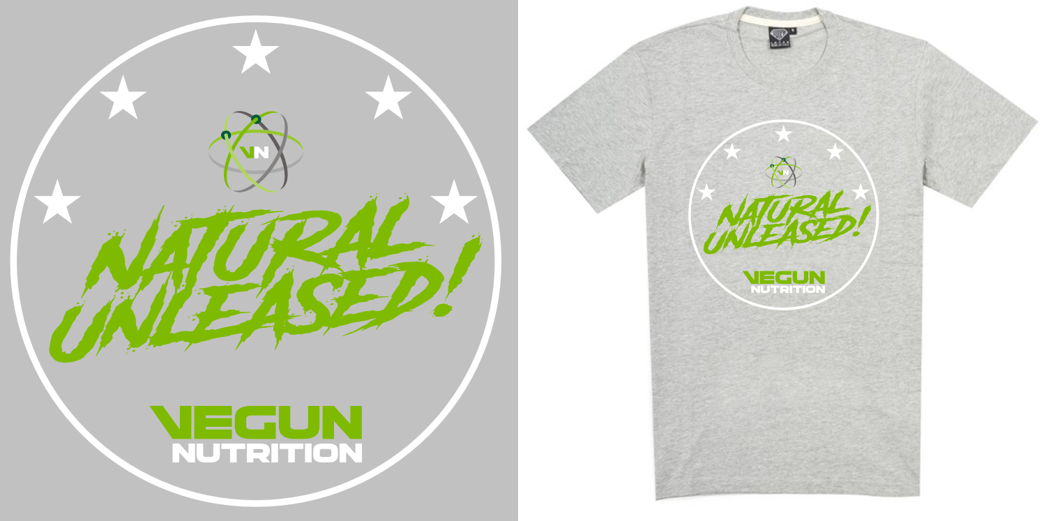 T-shirt Design by Den Bagus for Vegun Nutrition | Design #18619999