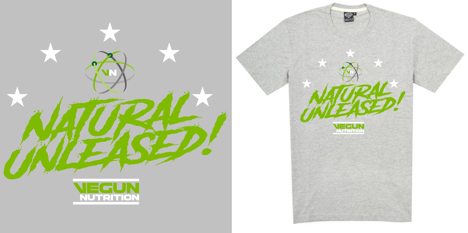 Design de T-shirt par Den Bagus pour Vegun Nutrition | Design #18628412