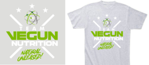 T-shirt Design by Den Bagus for Vegun Nutrition | Design: #18647395