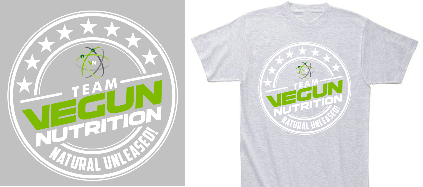 Design de T-shirt par Den Bagus pour Vegun Nutrition | Design #18657393