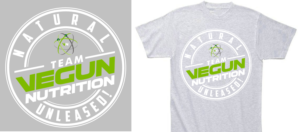 T-shirt Design by Den Bagus for Vegun Nutrition | Design: #18657472