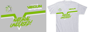 T-shirt Design by Den Bagus for Vegun Nutrition | Design: #18657474