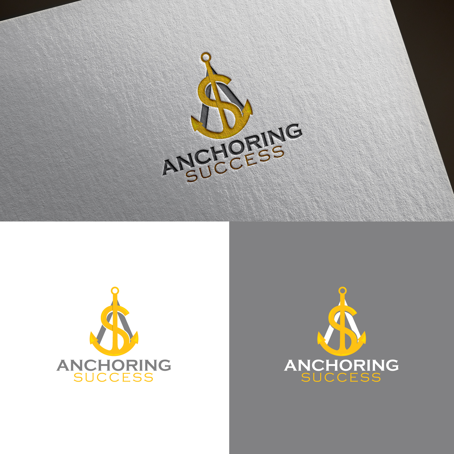 Logo Design by sankar999 for Anchoring Success | Design #18567889