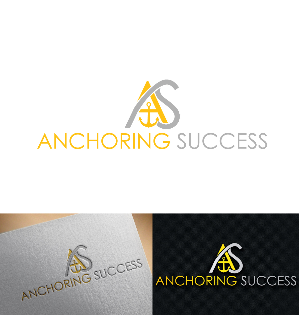 Diseño de Logo por imyounuspathan 2 para Anchoring Success | Diseño #18564473