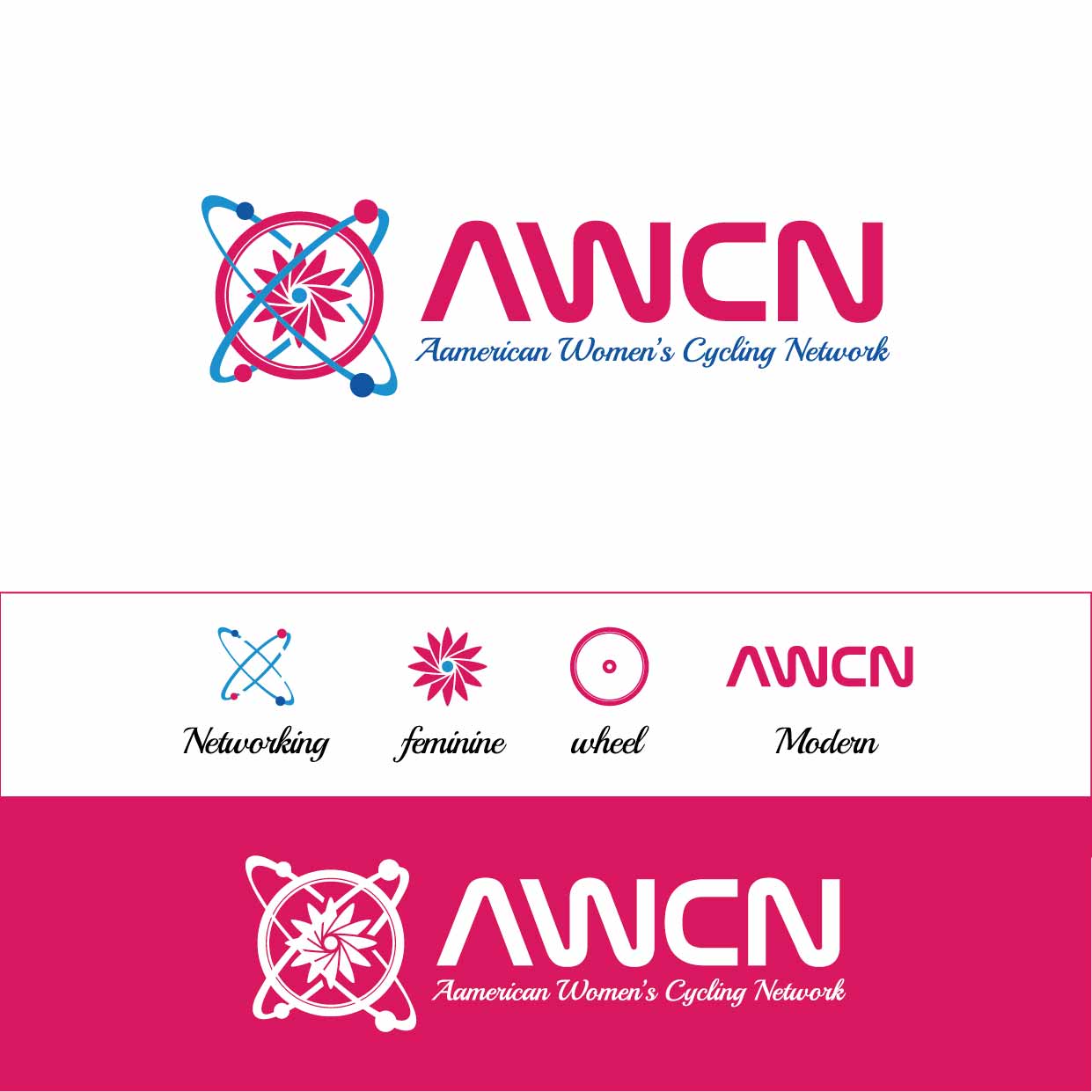Design de Logo par pandji3 pour American Women's Cycling Network | Design #18612847