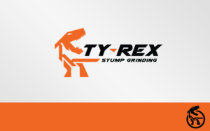 Ty-Rex Stump Grinding | Logo Design by Grafactory