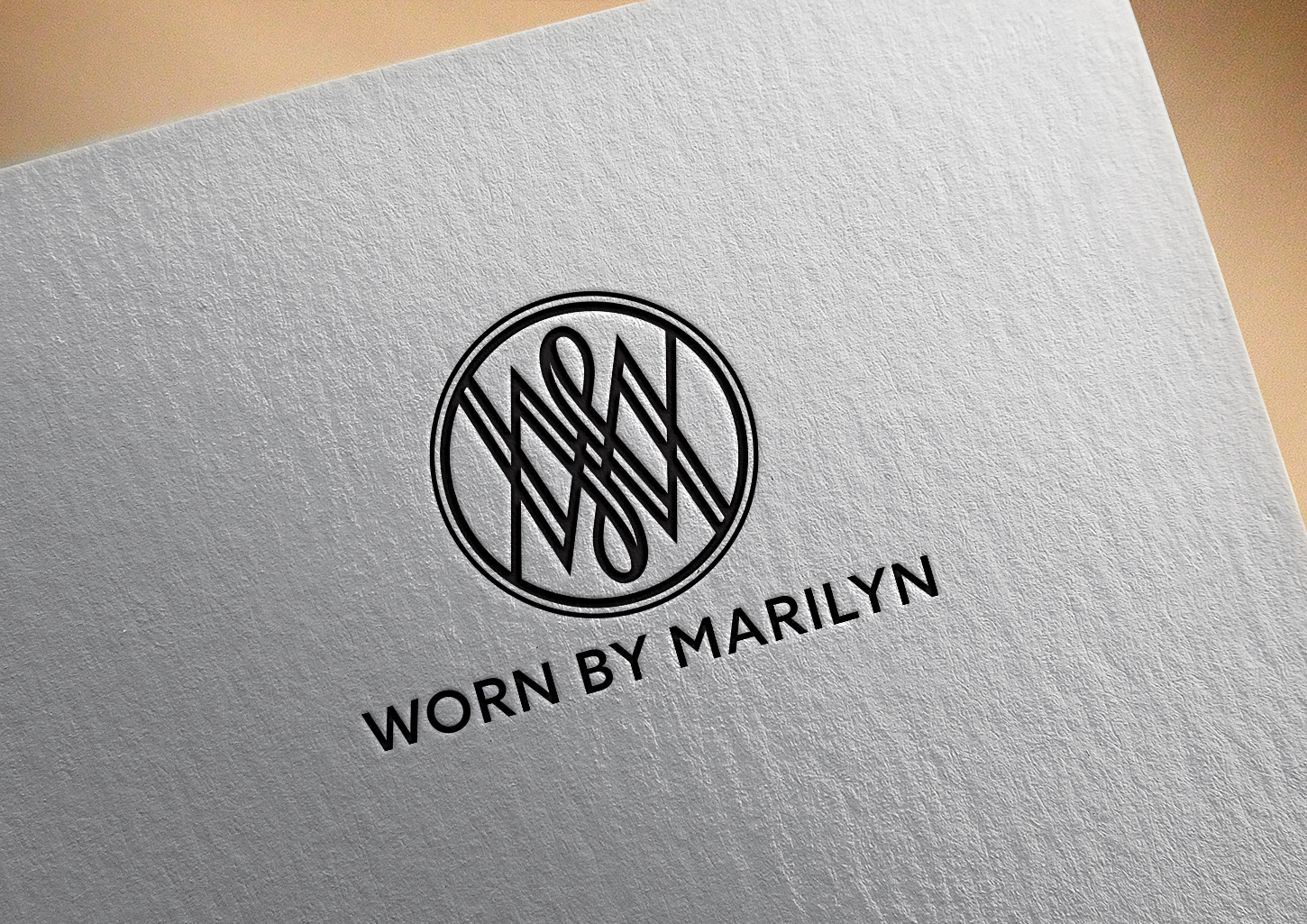 Logo Design by maria-kaz for Worn by Marilyn | Design #18649367