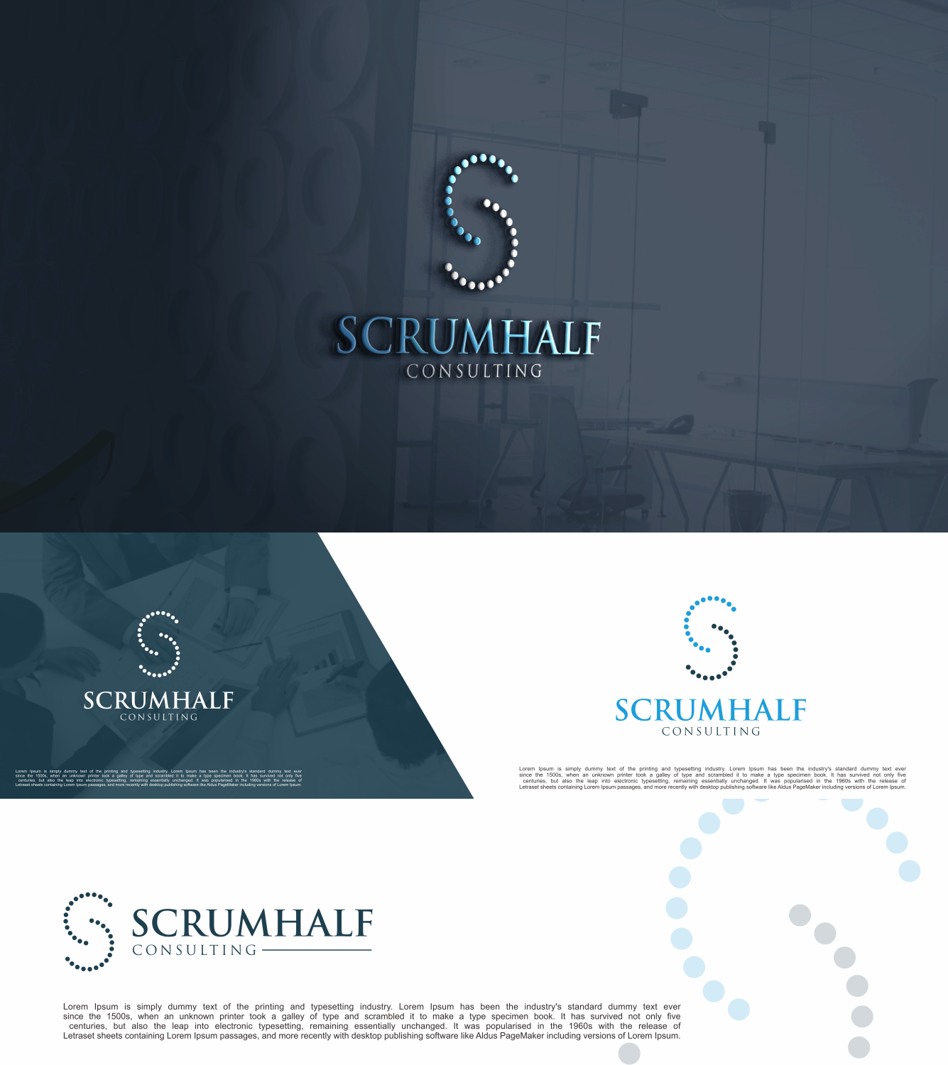 Logo Design by BejoBound 2 for Scrumhalf | Design: #18569887