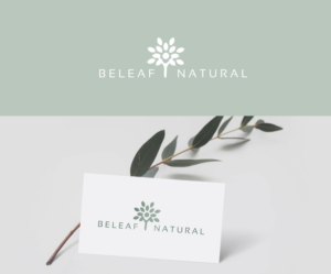 Beleaf Natural | Logo Design by ALCD