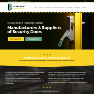 Wordpress Design by Channel Studio for Kirncroft Enginering Ltd | Design: #18726595