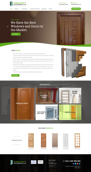 WordPress-Design von Stranger Designer für Kirncroft Enginering Ltd | Design #18654545