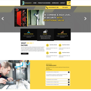 Wordpress Design by Kadran for Kirncroft Enginering Ltd | Design: #18613618