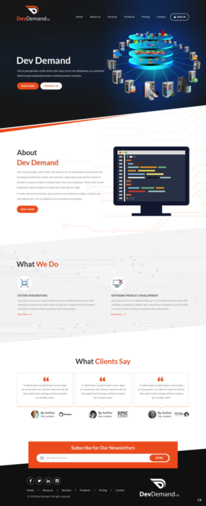 Web Design by pb for this project | Design: #18575799
