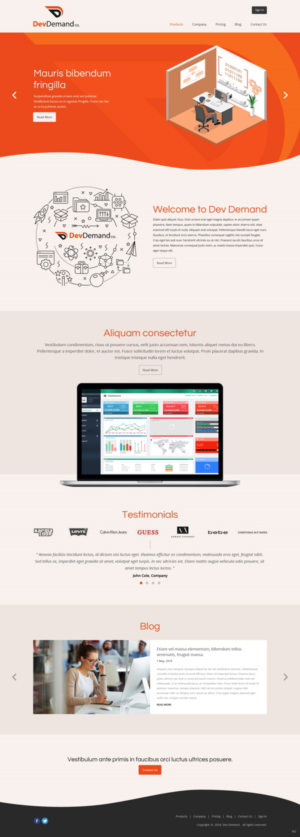 Web Design by pb for this project | Design: #18575803
