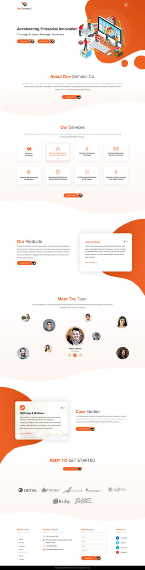 Software company seeking fresh website design | Web-Design von Sbss