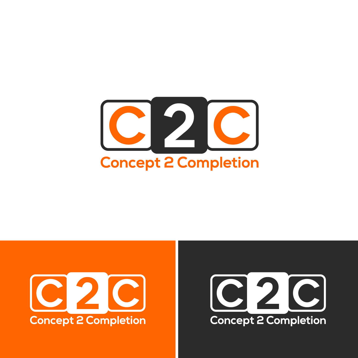 Logo Design by Tonmoyy for Concept 2 Completion | Design #18657822