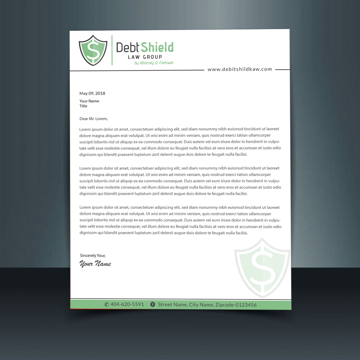Letterhead Design by Infinitive Technology for this project | Design #18589600