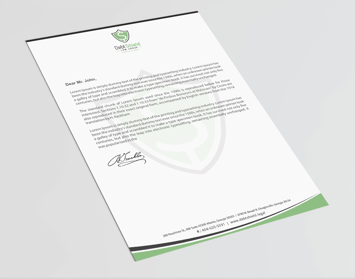 Letterhead Design by Infinitive Technology for this project | Design #18594523
