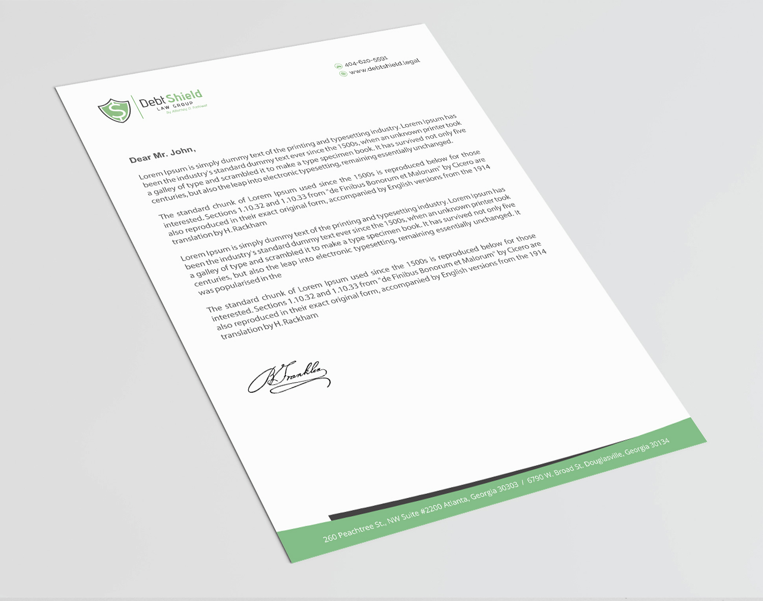 Letterhead Design by Infinitive Technology for this project | Design #18595656