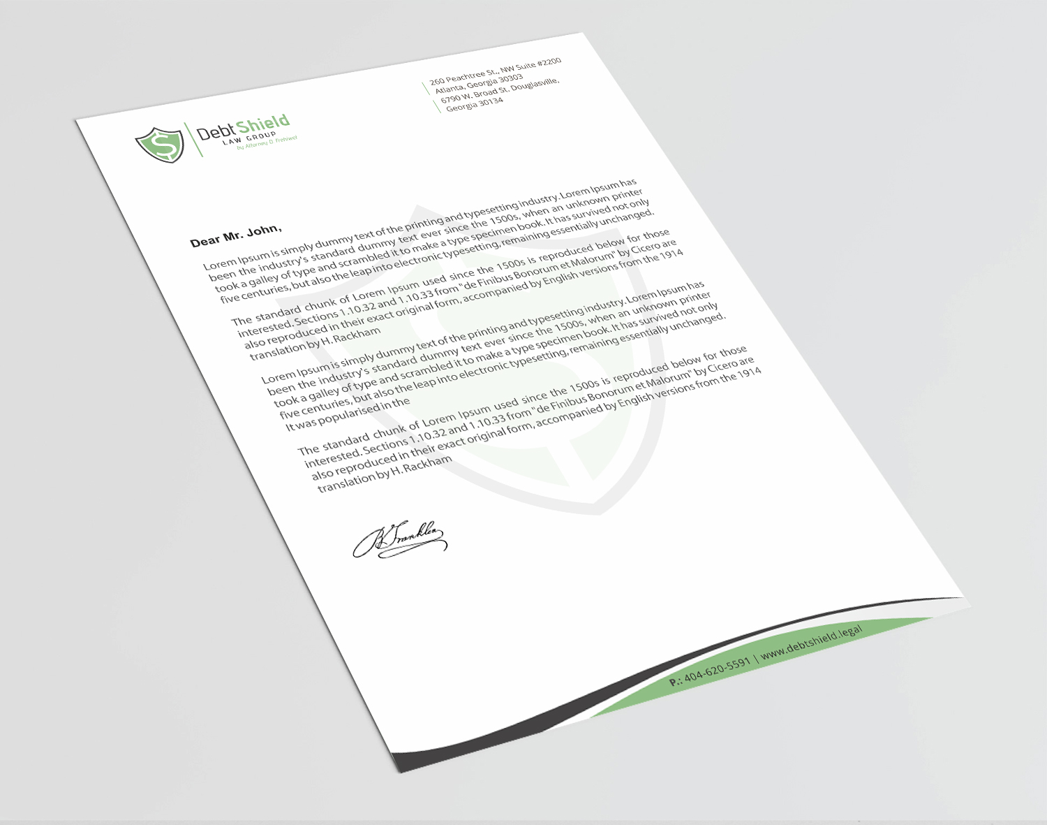 Letterhead Design by Infinitive Technology for this project | Design #18595709