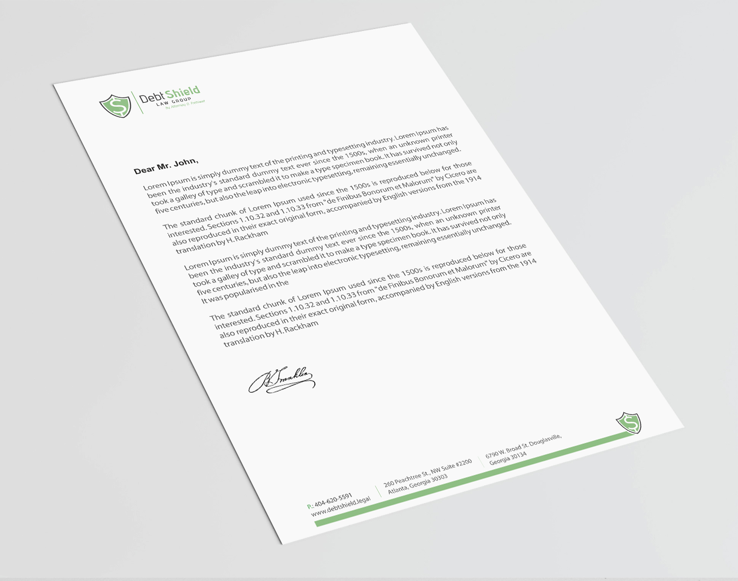 Letterhead Design by Infinitive Technology for this project | Design #18596433