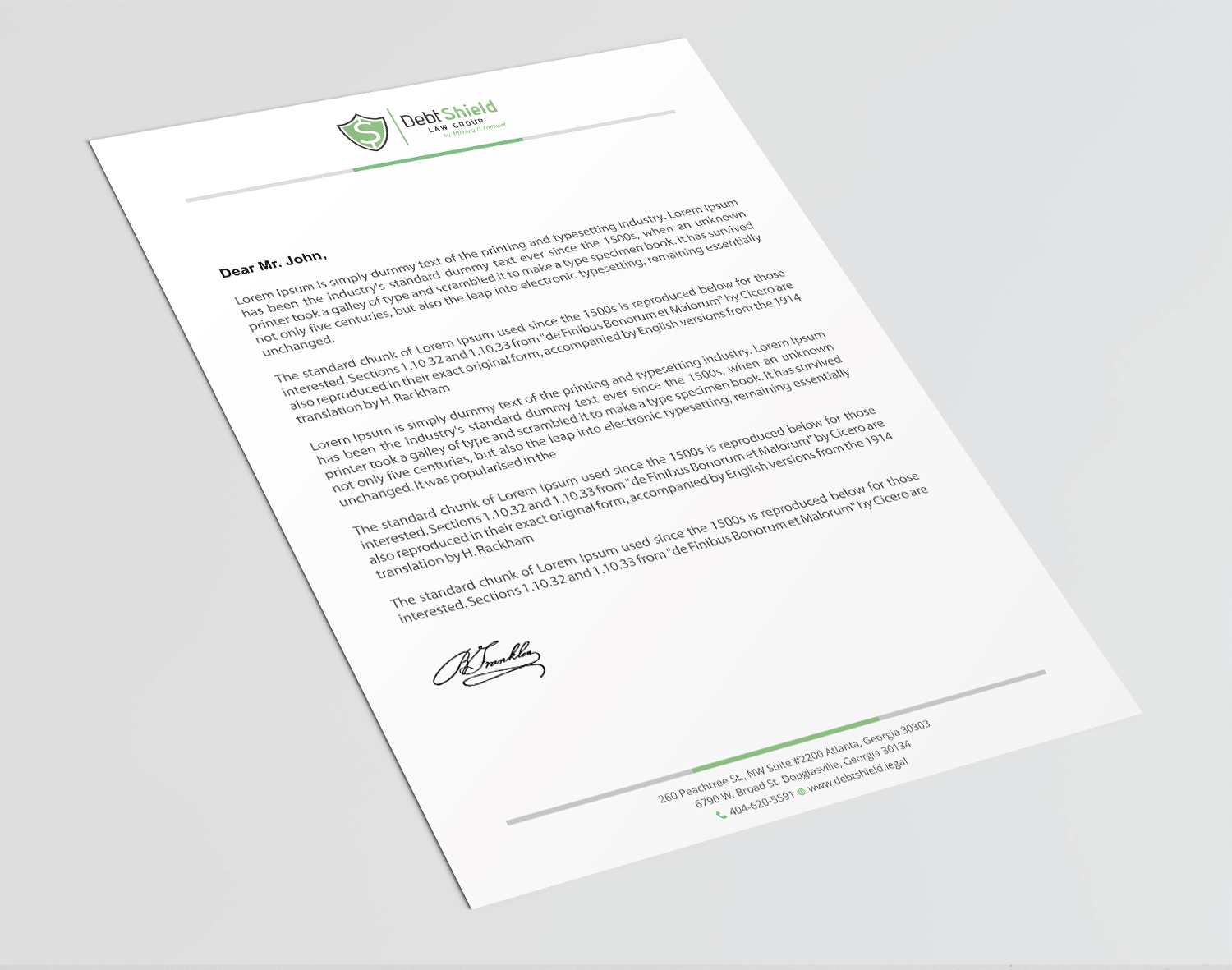 Letterhead Design by Infinitive Technology for this project | Design #18596858
