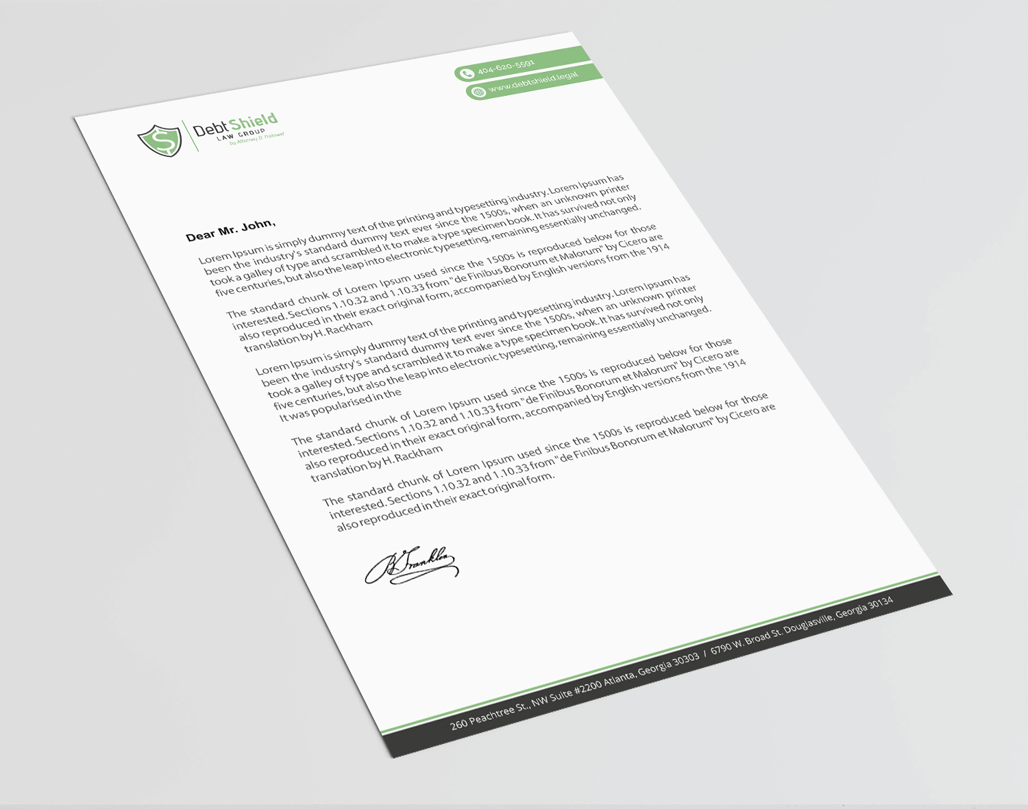 Letterhead Design by Infinitive Technology for this project | Design #18596861